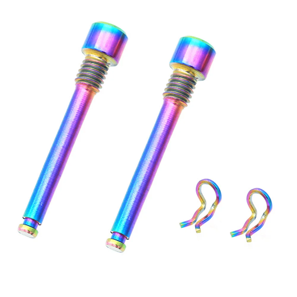 Threaded Bolt Replacement Set with Rust Proof M4 Titanium Alloy Caliper Screw for Bicycle Hydraulic Disc Brake Pad
Threaded Bolt Replacement Set with Rust Proof M4 Titanium Alloy Caliper Screw for Bicycle Hydraulic Disc Brake Pad
