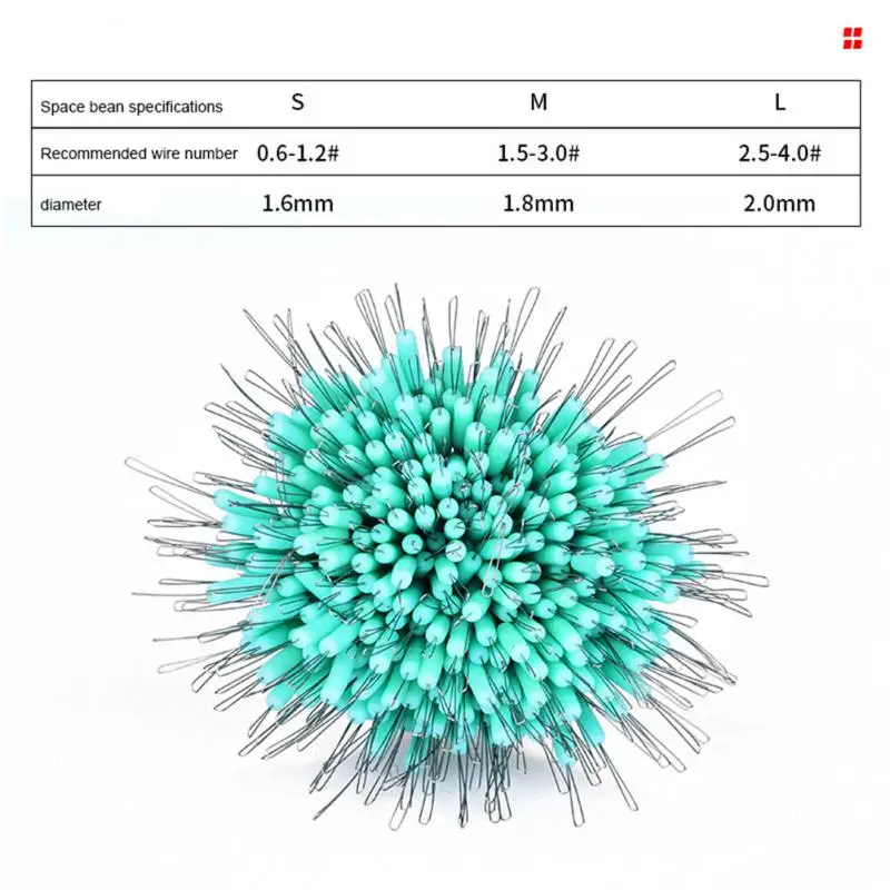 Professional Fishing Bobber Float Space Bean High-quality Strong Locking Force 300pcs Fishing Bobber Stopper Float For Line Set
Professional Fishing Bobber Float Space Bean High-quality Strong Locking Force 300pcs Fishing Bobber Stopper Float For Line Set