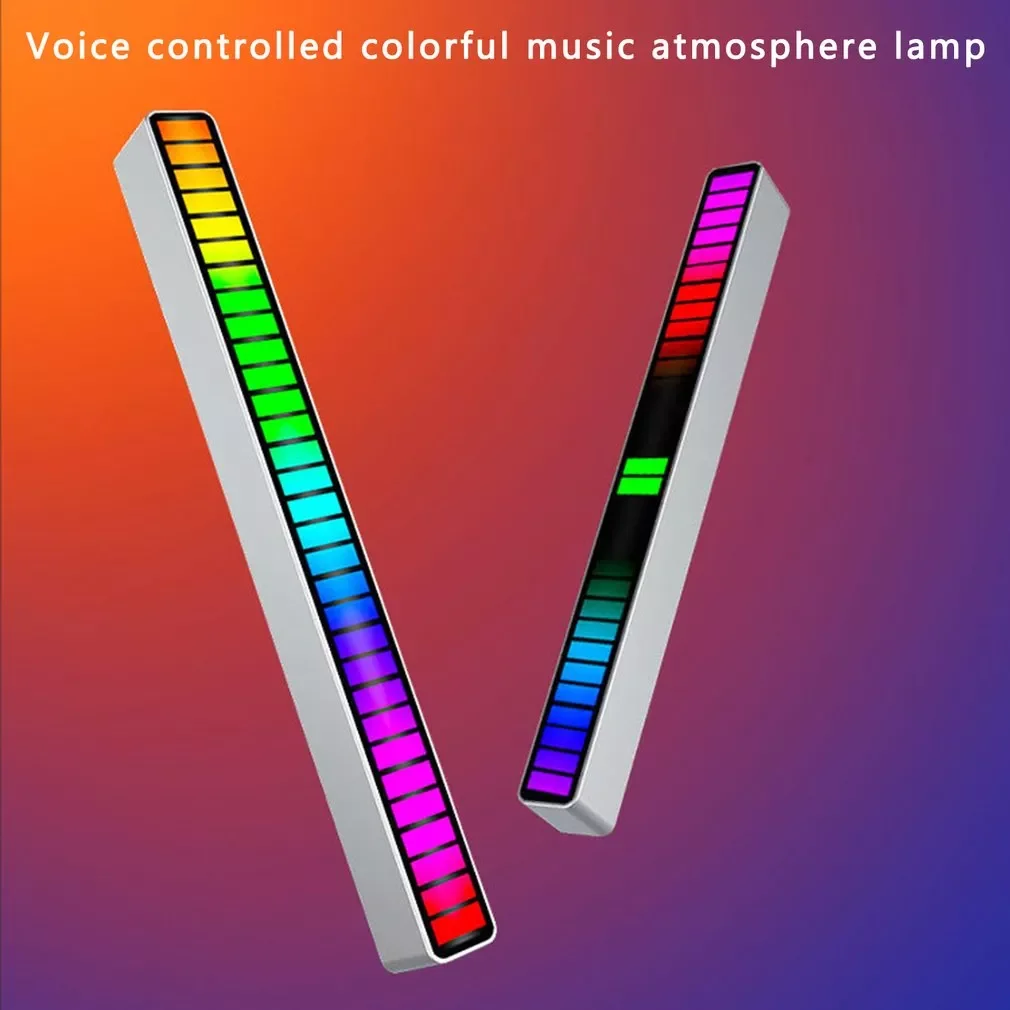 Sound-activated Pickup Atmosphere Light APP Control Rechargeable Car Desktop LED Music Voice Control Rhythm Ambient Light
Sound-activated Pickup Atmosphere Light APP Control Rechargeable Car Desktop LED Music Voice Control Rhythm Ambient Light