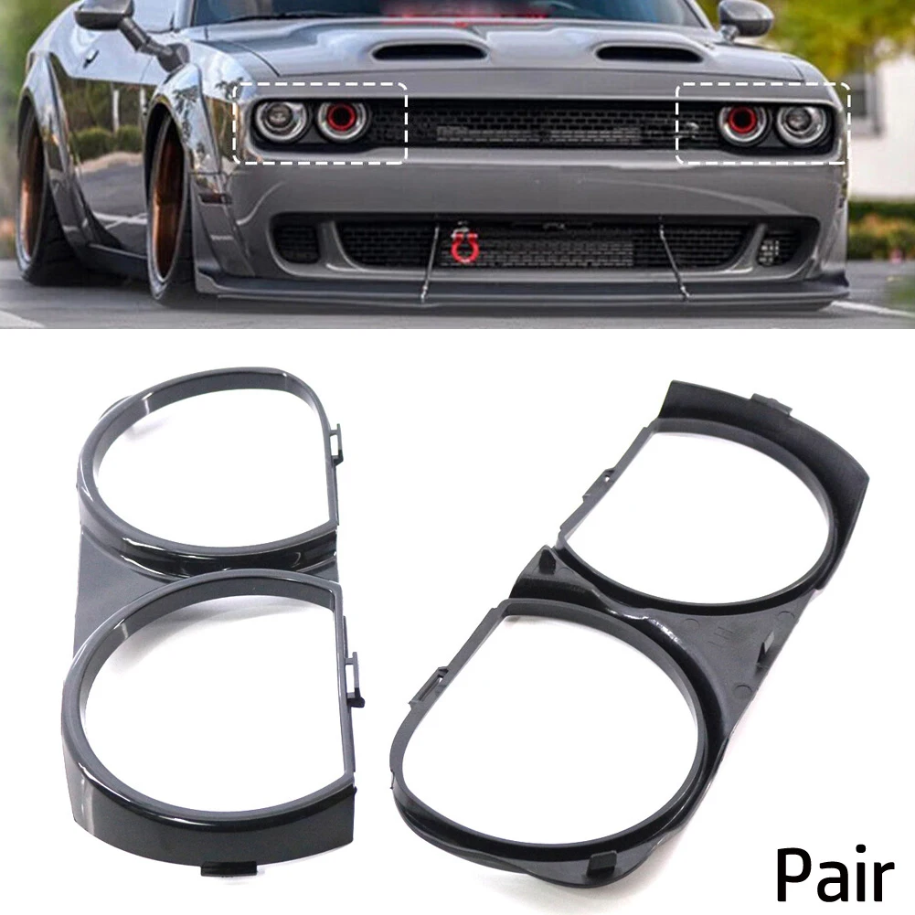 2pcs Headlight Bezel Trim Headlight Bezel Trim 68259052AB For Challenger 2015-2019 For Dodge Front Headlight Cover
2pcs Headlight Bezel Trim Headlight Bezel Trim 68259052AB For Challenger 2015-2019 For Dodge Front Headlight Cover