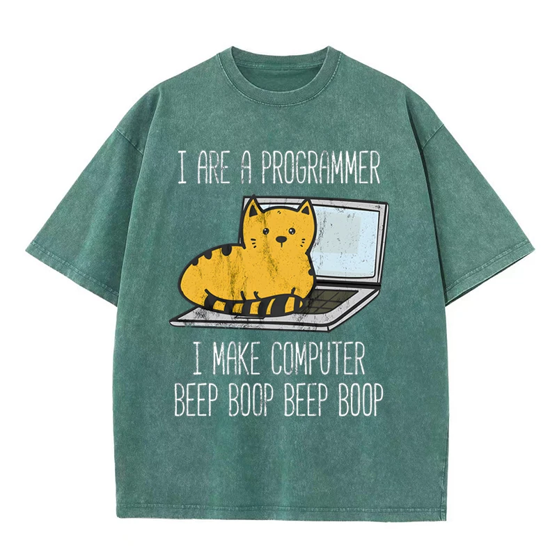 I Are Programmer I Make Computer Beep Boop Beep Boop Tshirt Men Summer Fashion Luxury Brand Tee Clothes Vintage Cotton T-Shirts
I Are Programmer I Make Computer Beep Boop Beep Boop Tshirt Men Summer Fashion Luxury Brand Tee Clothes Vintage Cotton T-Shirts
