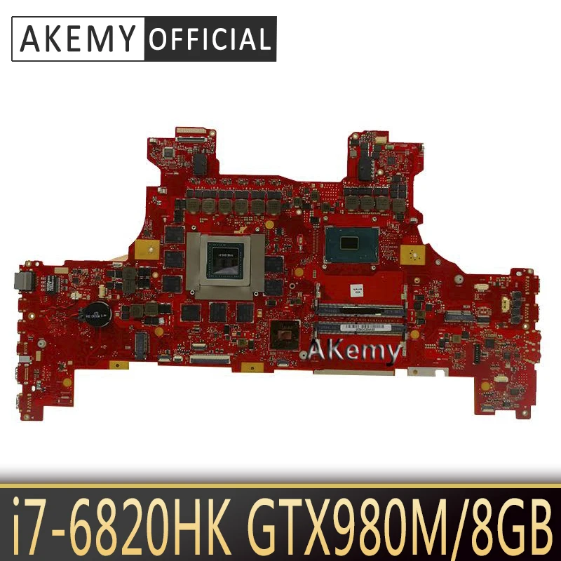 Материнская плата Akemy GX700VO с I7-6820HK GTX980M/8G для ASUS ROG GX700VO GX700V GX700, материнская плата для ноутбука, системная плата, тест 100% ОК
Материнская плата Akemy GX700VO с I7-6820HK GTX980M/8G для ASUS ROG GX700VO GX700V GX700, материнская плата для ноутбука, системная плата, тест 100% ОК