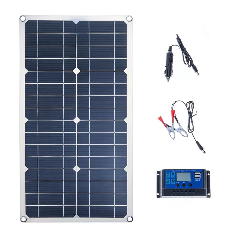 50W Solar Panel Dual USB Output Solar Cells mono 10/20/30/40/50A Controller for Car Yacht 12V Battery Boat Charger
50W Solar Panel Dual USB Output Solar Cells mono 10/20/30/40/50A Controller for Car Yacht 12V Battery Boat Charger
