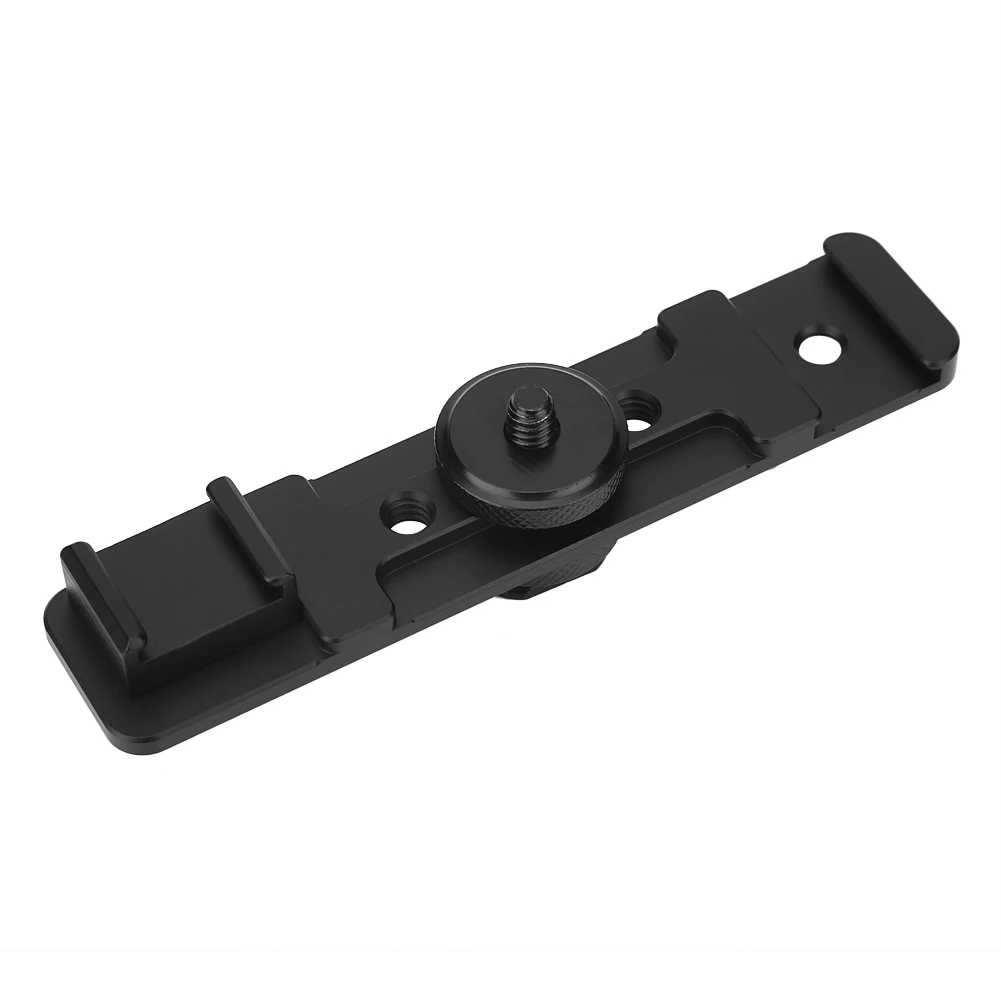 Camera Dual Hot Shoe Extension Bar Mount Bracket Accessory for Fill Light Microphone Hot Hot Hot Hot Hot Hot
Camera Dual Hot Shoe Extension Bar Mount Bracket Accessory for Fill Light Microphone Hot Hot Hot Hot Hot Hot
