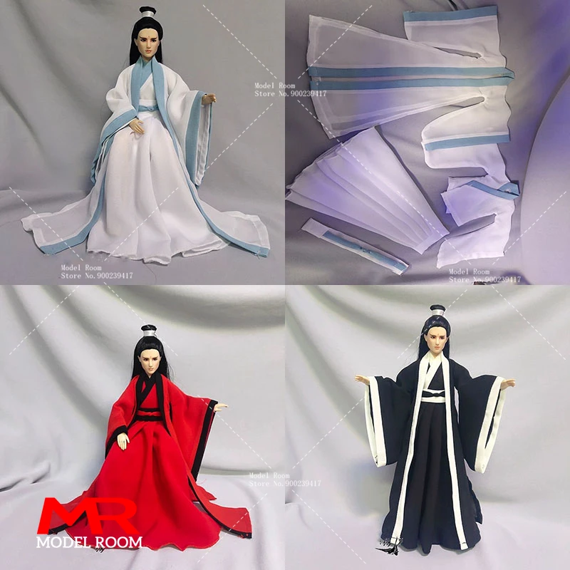 1/6 Scale Male Hanfu Ancient Clothes Wei Wuxian Lan Wangji Cosplay Costume Model Fit 30cm Ken Ob27 Soldier Action Figure Body 
1/6 Scale Male Hanfu Ancient Clothes Wei Wuxian Lan Wangji Cosplay Costume Model Fit 30cm Ken Ob27 Soldier Action Figure Body