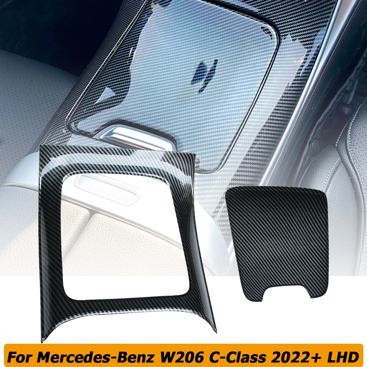 For Mercedes-Benz W206 C-Class C200 C260 C300 2022+ LHD Interior Center Control Panel Sticker Cover Trim Car Accessories
For Mercedes-Benz W206 C-Class C200 C260 C300 2022+ LHD Interior Center Control Panel Sticker Cover Trim Car Accessories