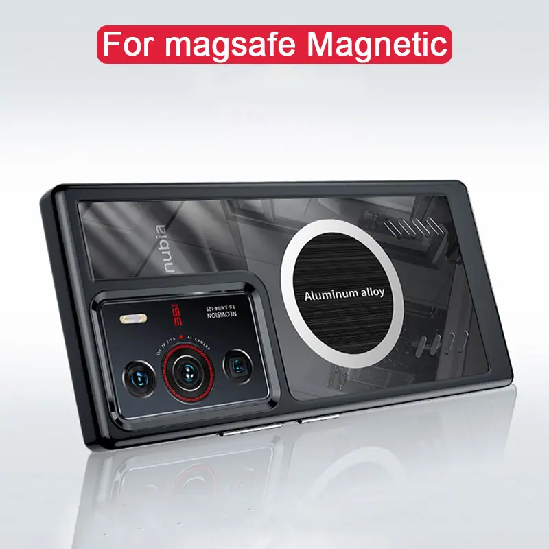 Four-corners shockproof Heat Dissipation Phone Case for ZTE Z40 pro Magsafe Wireless charging Clear Back Cover for ZTE Z40s Pro
Four-corners shockproof Heat Dissipation Phone Case for ZTE Z40 pro Magsafe Wireless charging Clear Back Cover for ZTE Z40s Pro