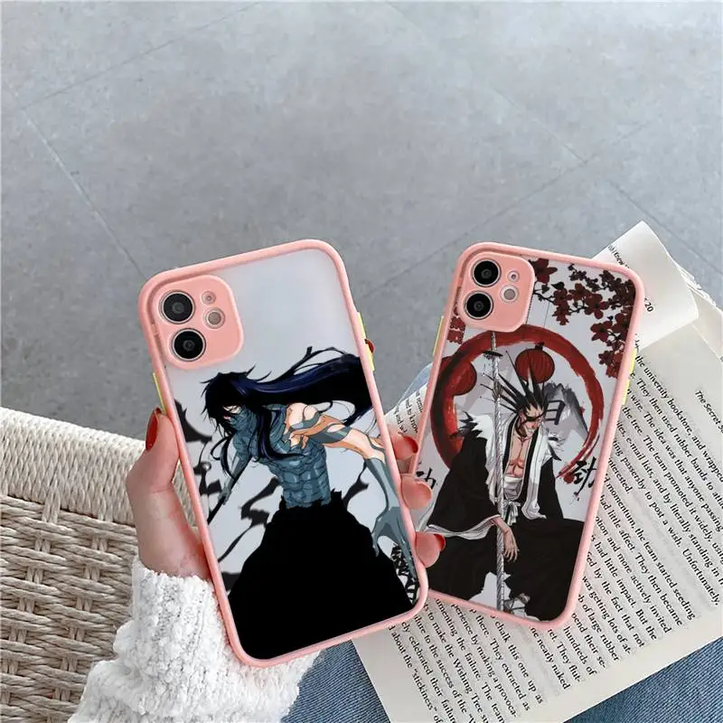 Anime BLEACH grim Reaper Kurosaki ichigo Phone Case matte transparent For iphone 14 11 12 13 plus mini x xs xr pro max cover
Anime BLEACH grim Reaper Kurosaki ichigo Phone Case matte transparent For iphone 14 11 12 13 plus mini x xs xr pro max cover