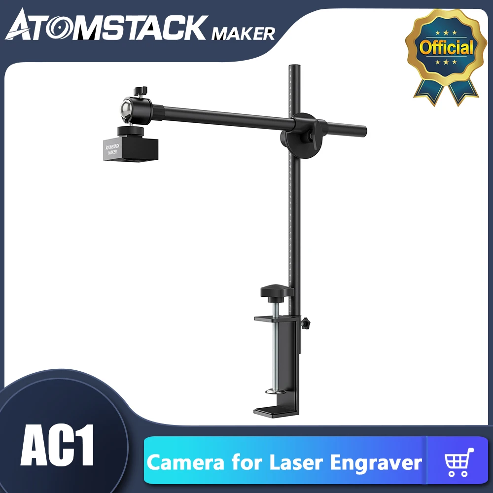 Atomstack Maker AC1 Lightburn Camera For Laser Engraving Machine Precise Positioning HD Industrial Camera Suit for Most Machine
Atomstack Maker AC1 Lightburn Camera For Laser Engraving Machine Precise Positioning HD Industrial Camera Suit for Most Machine