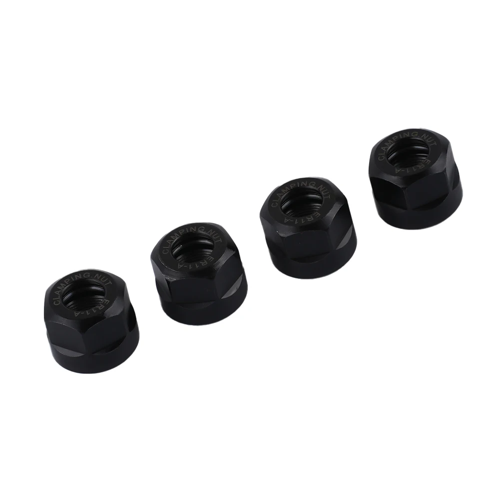 “High Strength and Hardness - This Set of 4 ER11A Collet Clamping Nuts Will Meet All Your CNC Machining Needs!”
“High Strength and Hardness - This Set of 4 ER11A Collet Clamping Nuts Will Meet All Your CNC Machining Needs!”