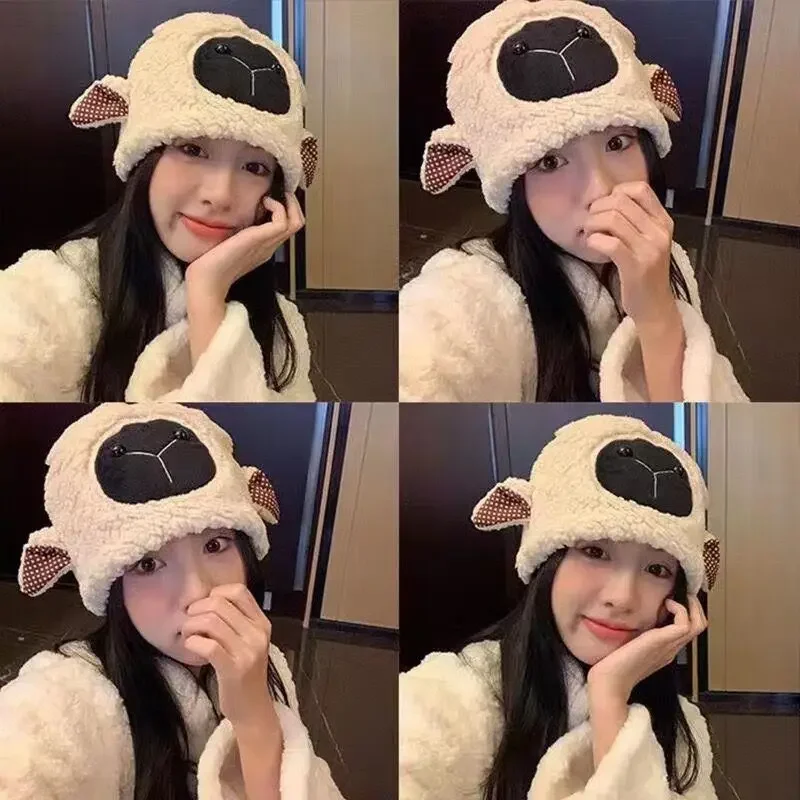 2023 Lamb Hat INS Women's Autumn and Winter Warm Ear Protection Lamb Plush Baotou Hat Cute and Versatile New Style
2023 Lamb Hat INS Women's Autumn and Winter Warm Ear Protection Lamb Plush Baotou Hat Cute and Versatile New Style