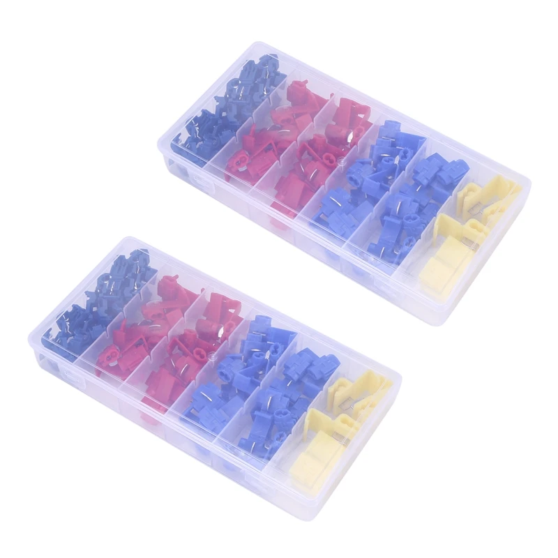130Pcs Wire Line Connector Terminal Joint Quick Connection Clip Wire Crimp Connector
130Pcs Wire Line Connector Terminal Joint Quick Connection Clip Wire Crimp Connector