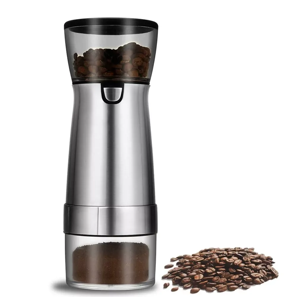 USB Rechargeable Coffee Grinder Stainless Steel Professional Coffee Bean Mill Machine for Nuts Beans Spices Grains Pepper
USB Rechargeable Coffee Grinder Stainless Steel Professional Coffee Bean Mill Machine for Nuts Beans Spices Grains Pepper
