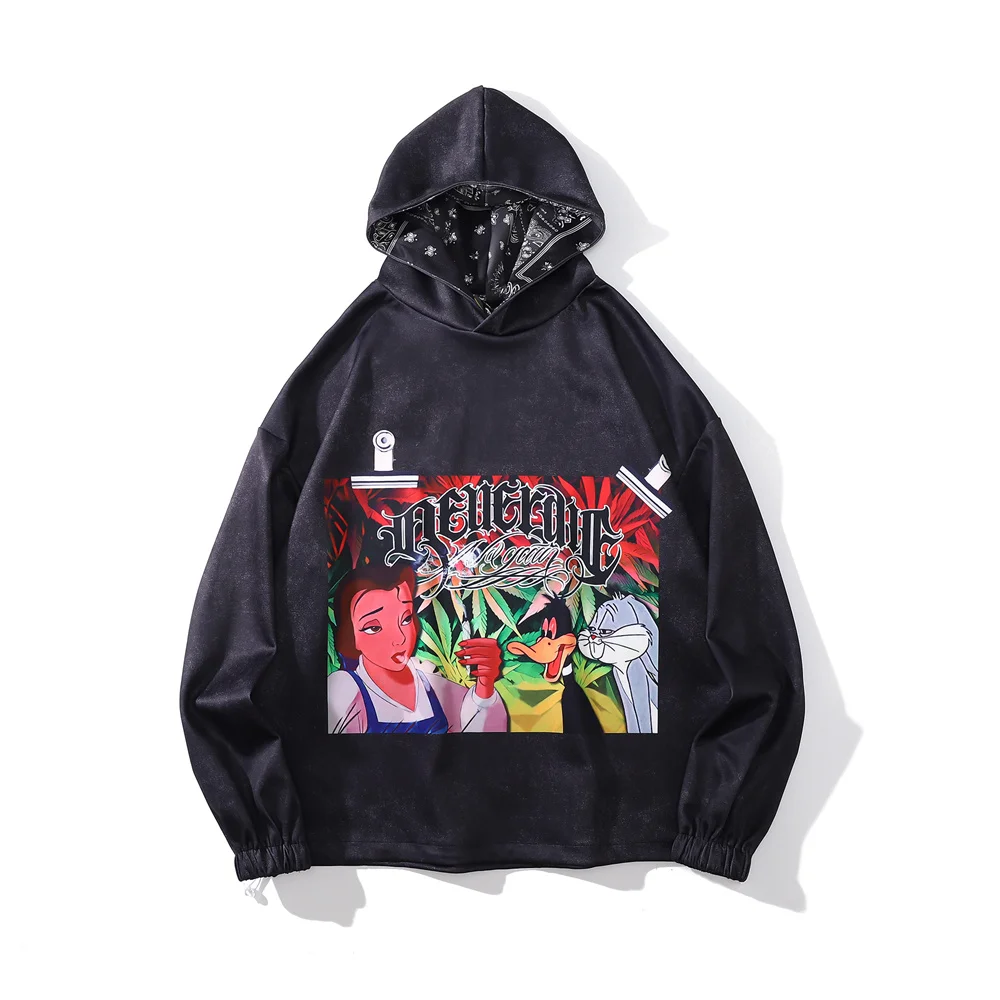 2022 Men Oversized Streetwear Hoodie Funny Bunny Print Sweatshirts Autumn Winter Hip Hop Harajuku Trendy Casual Loose Hoodies
2022 Men Oversized Streetwear Hoodie Funny Bunny Print Sweatshirts Autumn Winter Hip Hop Harajuku Trendy Casual Loose Hoodies