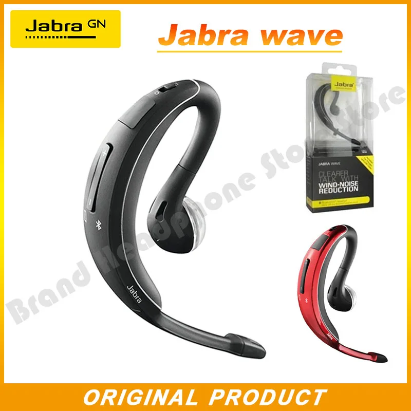 Original Jabra WAVE Bluetooth Wireless Headset Ear Hook Hands Free Business earphone HD Voice Call Car Conference with Mic 
Original Jabra WAVE Bluetooth Wireless Headset Ear Hook Hands Free Business earphone HD Voice Call Car Conference with Mic