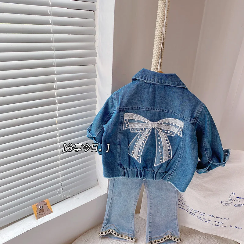 Children's Denim Jacket 2023 Korean Kids Spring New Kids Fashion Jeans Outerwear Jacket for Girls 2-12 Years Korean Style
Children's Denim Jacket 2023 Korean Kids Spring New Kids Fashion Jeans Outerwear Jacket for Girls 2-12 Years Korean Style