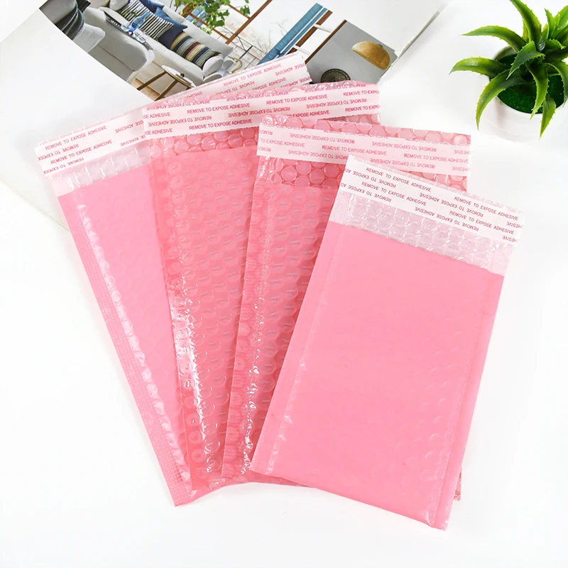 10Pcs Pink Bubble Mailers Envelopes Packaging Bags Self Seal Padded Mailing Bag For Business Shipping Gift Packages Bag Supply
10Pcs Pink Bubble Mailers Envelopes Packaging Bags Self Seal Padded Mailing Bag For Business Shipping Gift Packages Bag Supply