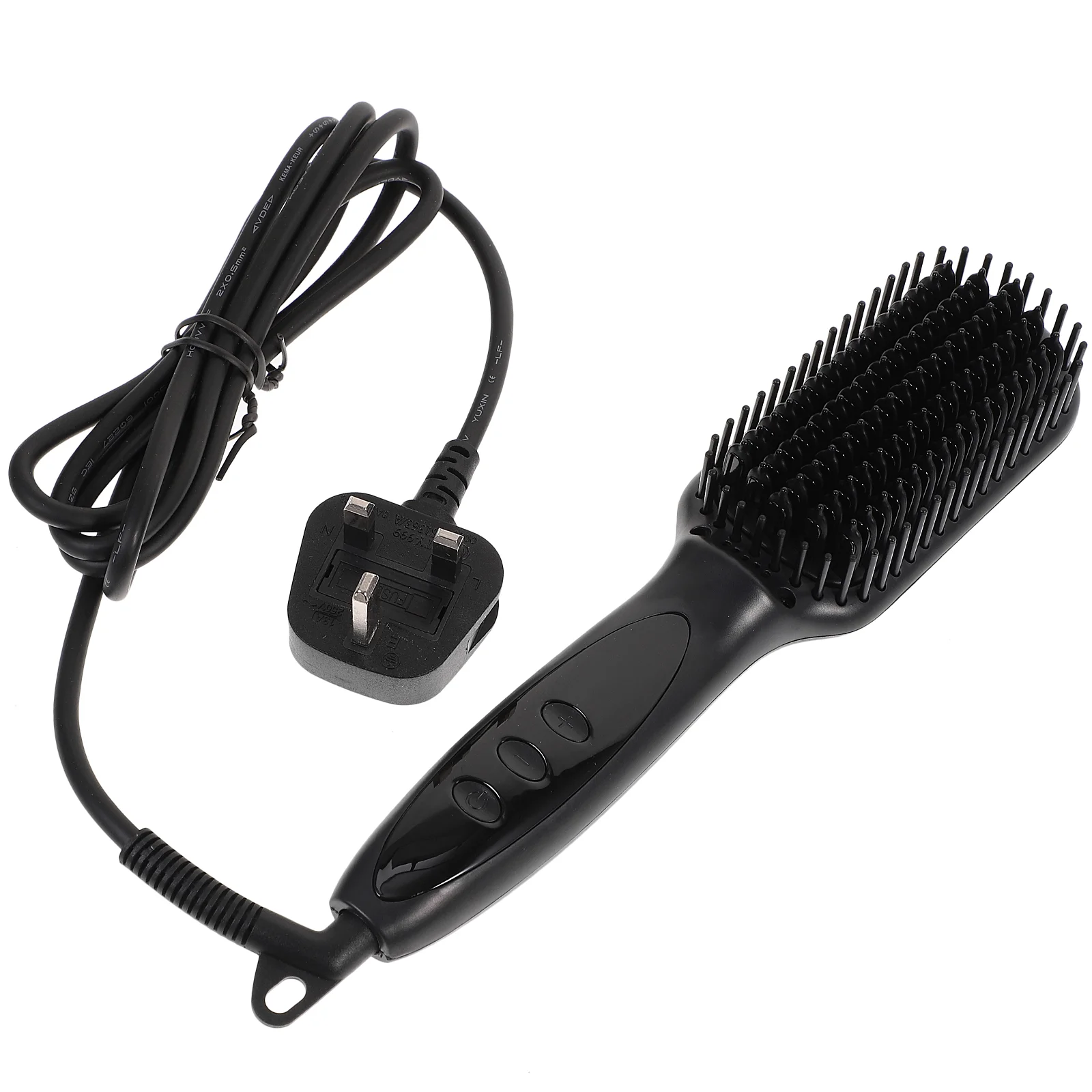 1 PC Electric Professional Hair Straightening Brush Home Beard Straightener 
1 PC Electric Professional Hair Straightening Brush Home Beard Straightener