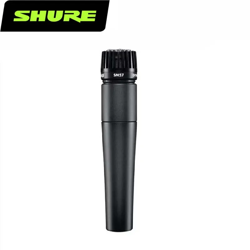 SHURE SM57 Legendary Dynamic Microphone Professional Wired Handheld Cardioid Karaoke Mic Stage Studio Recording
SHURE SM57 Legendary Dynamic Microphone Professional Wired Handheld Cardioid Karaoke Mic Stage Studio Recording
