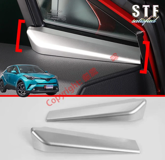 ABS Pearl Chrome Interior A Pillar Cover Trim For Toyota C-HR CHR 2017 2018 2019 Car Accessories Stickers
ABS Pearl Chrome Interior A Pillar Cover Trim For Toyota C-HR CHR 2017 2018 2019 Car Accessories Stickers