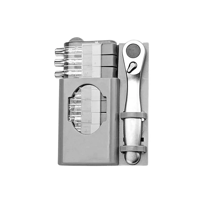 Multi-Heads Ratchet Screwdriver Kit Electronics Maintenance Ratchet Screwdriver Cell Phone Computer Home Appliances Repair Tool
Multi-Heads Ratchet Screwdriver Kit Electronics Maintenance Ratchet Screwdriver Cell Phone Computer Home Appliances Repair Tool