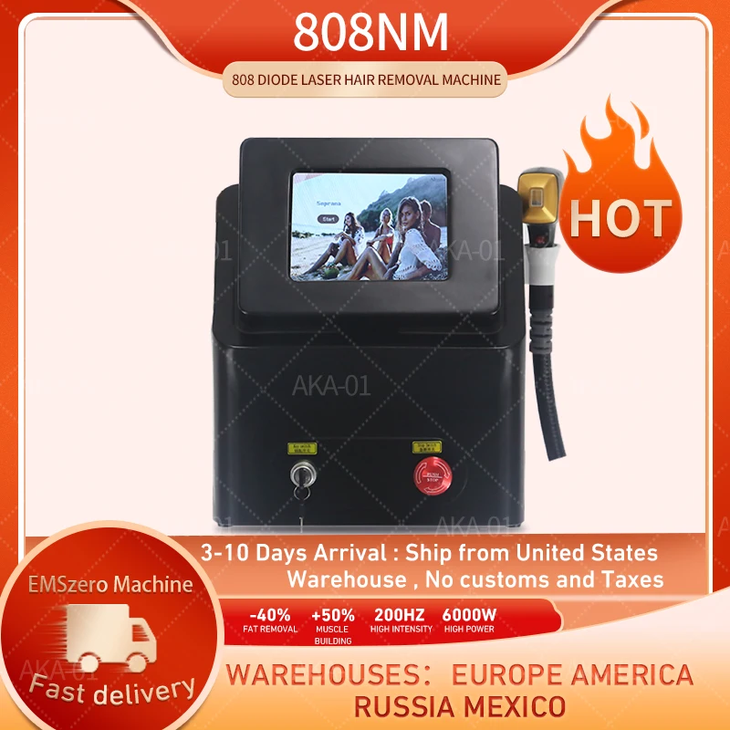 2023 New 808nm Diode Laser ICE Platinum Diode Laser effective Hair Removal Machine 755 808 1064nm hair remove laser remove hair
2023 New 808nm Diode Laser ICE Platinum Diode Laser effective Hair Removal Machine 755 808 1064nm hair remove laser remove hair