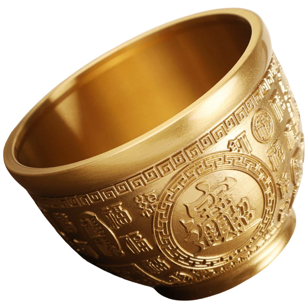 Treasure Bowl Office Decoration Decorative Brass Fortune Basin Offering Dining Table Centerpieces Candy Golden Tone Home
Treasure Bowl Office Decoration Decorative Brass Fortune Basin Offering Dining Table Centerpieces Candy Golden Tone Home