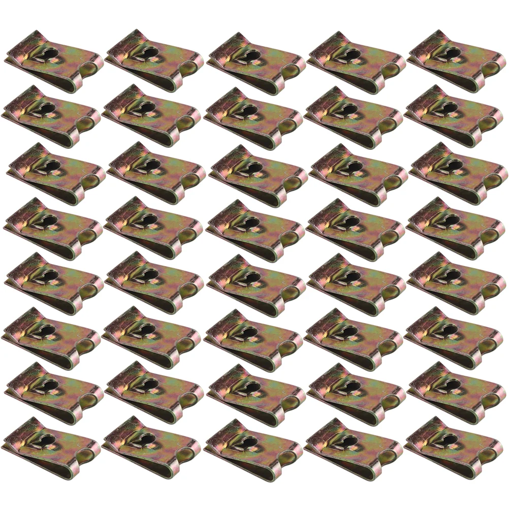 50 Pcs Clip Nut U Style Spring Nut Spire Clips U Type Spring Nuts Auto Fasteners Motorcycle U Nut
50 Pcs Clip Nut U Style Spring Nut Spire Clips U Type Spring Nuts Auto Fasteners Motorcycle U Nut