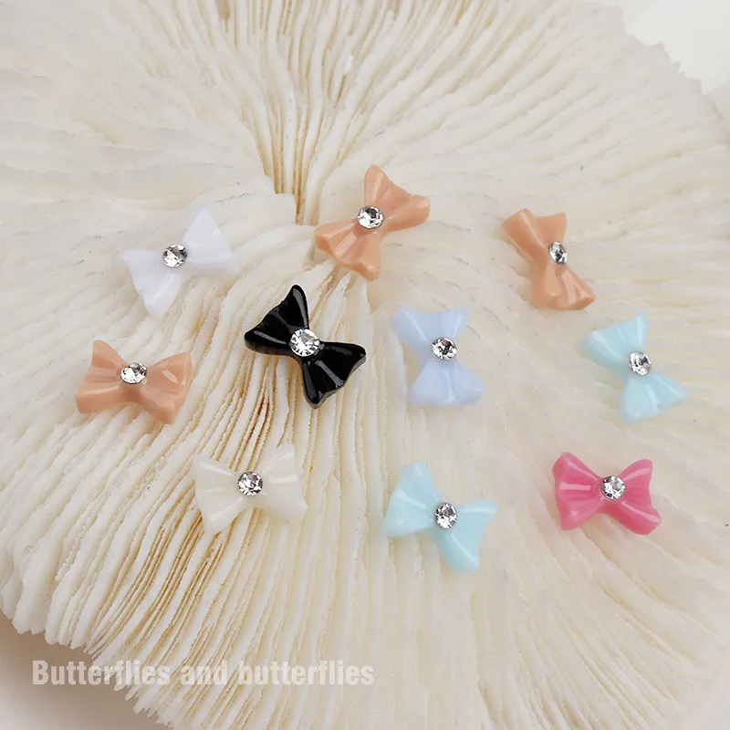 20Pcs Nail Art Crystal Resin Charms 8x6mm 7Colors Bowtie Shaped Designer Charms For DIY Nail Jewelry 3D Manicure Crafts Stones
20Pcs Nail Art Crystal Resin Charms 8x6mm 7Colors Bowtie Shaped Designer Charms For DIY Nail Jewelry 3D Manicure Crafts Stones