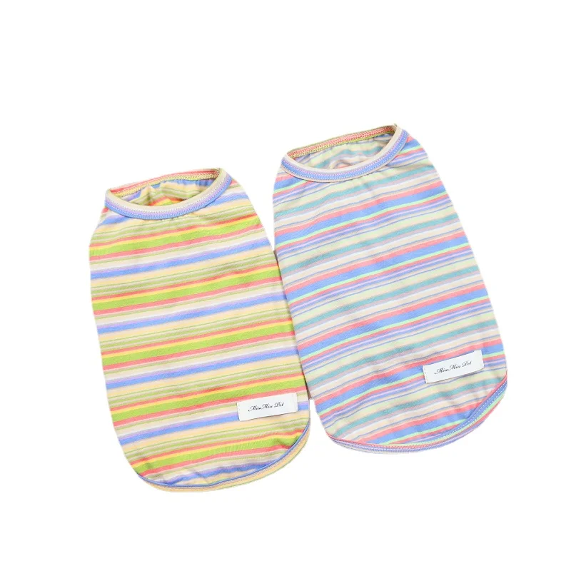 Spring Summer Dog Clothes Striped Pet Shirt Vest Classic Puppy Chihuahua Clothes for Small Medium Dogs Sweatershirt
Spring Summer Dog Clothes Striped Pet Shirt Vest Classic Puppy Chihuahua Clothes for Small Medium Dogs Sweatershirt