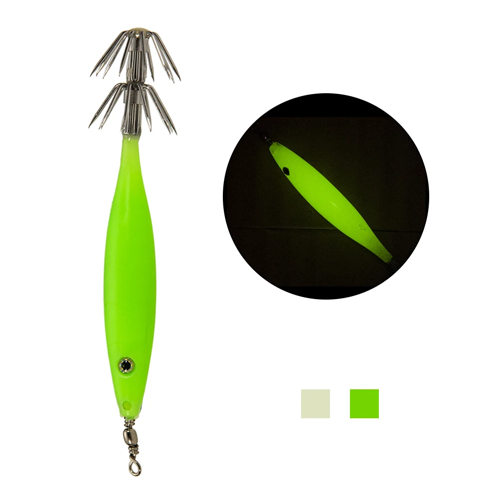 5pcs Fishing Lure 8cm/3.6g Glow In Dark Luminous Squid Hook Octopus Jigs Hooks Durable Fishing Accessories Tackle
5pcs Fishing Lure 8cm/3.6g Glow In Dark Luminous Squid Hook Octopus Jigs Hooks Durable Fishing Accessories Tackle