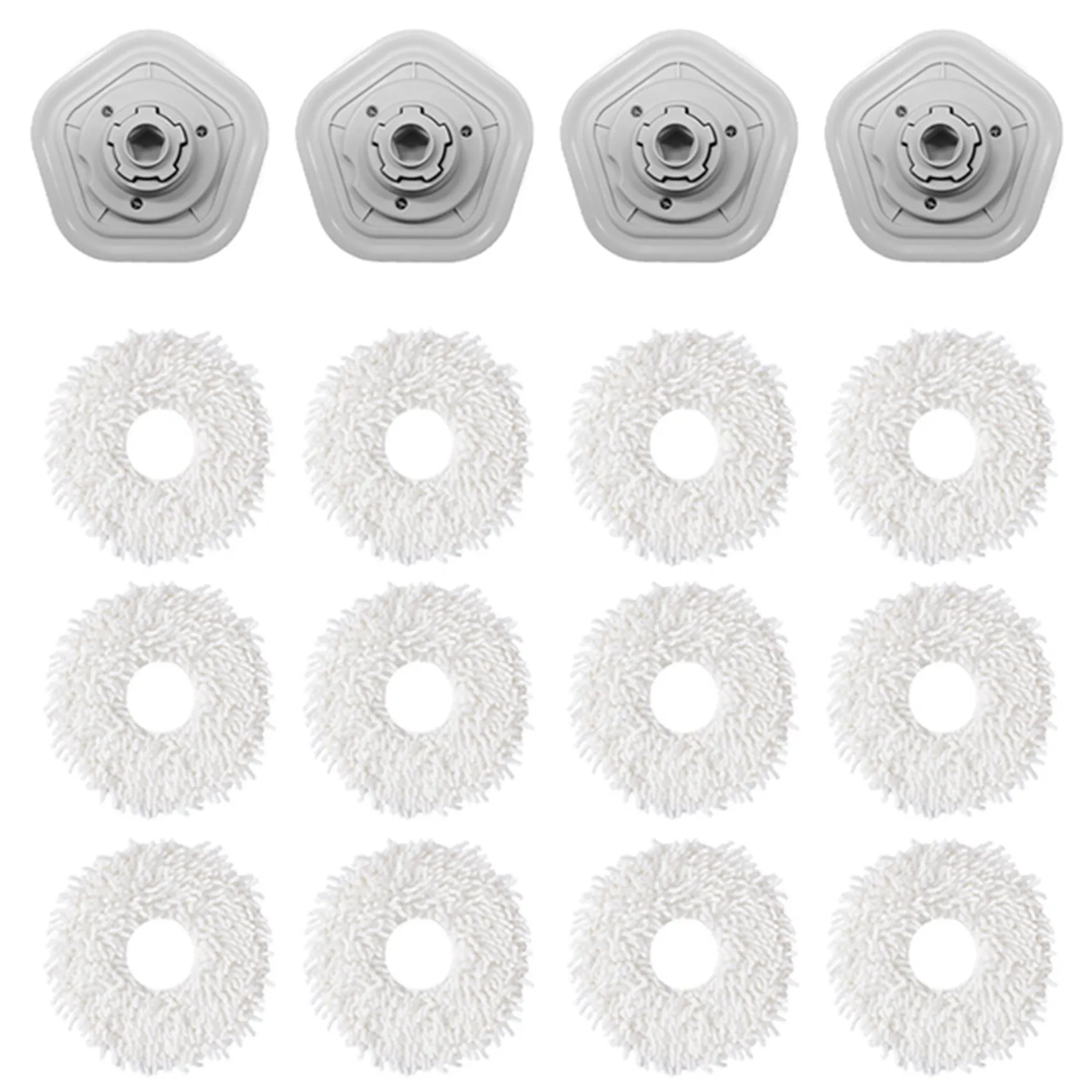 16Pcs Mop Cloth & Rag Stents Replacement Kits for Dreame Bot W10 W10Pro Robot Vacuum Cleaner Upgraded Detachable Mop Pad
16Pcs Mop Cloth & Rag Stents Replacement Kits for Dreame Bot W10 W10Pro Robot Vacuum Cleaner Upgraded Detachable Mop Pad