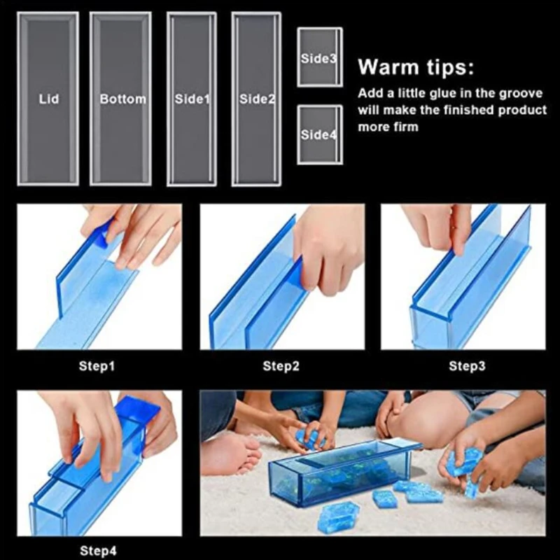 Q81D Box Mold Aroma Plaster Silicone Mold Handicrafts Soap Candle Resin Casting Mold DIY Crafts Dominoes Storage Tray Mold
Q81D Box Mold Aroma Plaster Silicone Mold Handicrafts Soap Candle Resin Casting Mold DIY Crafts Dominoes Storage Tray Mold