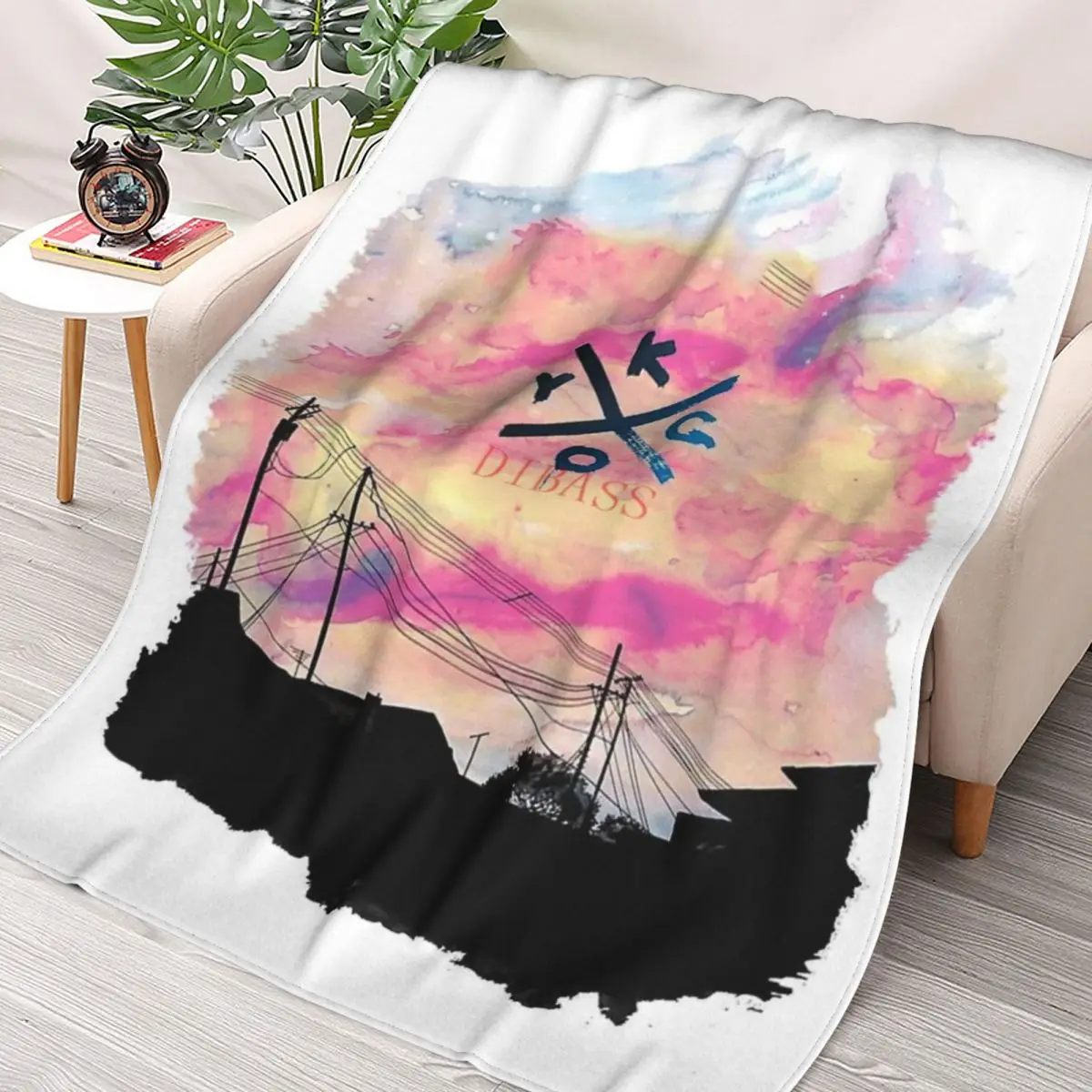 Фланелевое покрывало с 3D принтом KYGO City
Фланелевое покрывало с 3D принтом KYGO City