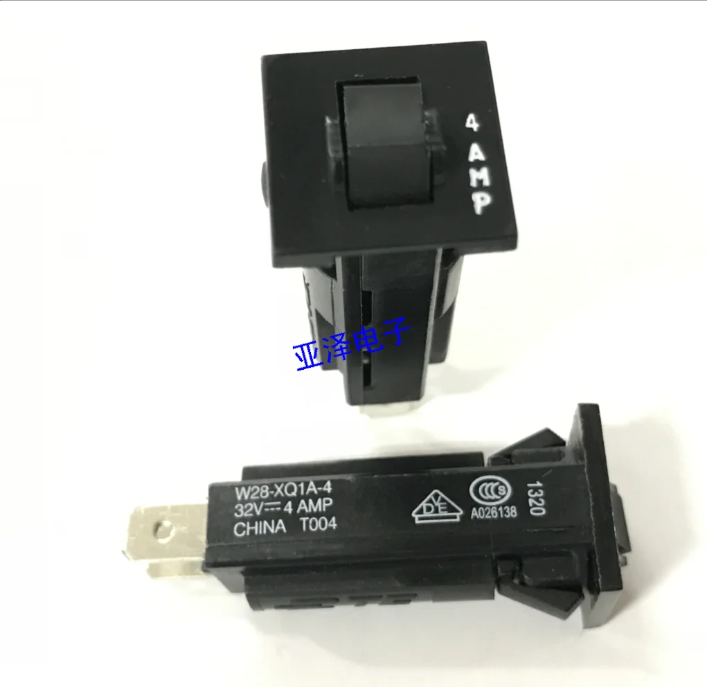 W28-XQ1A-4 Thermal-magnetic circuit breaker over load current protector AMP safe seat 4A32V
W28-XQ1A-4 Thermal-magnetic circuit breaker over load current protector AMP safe seat 4A32V