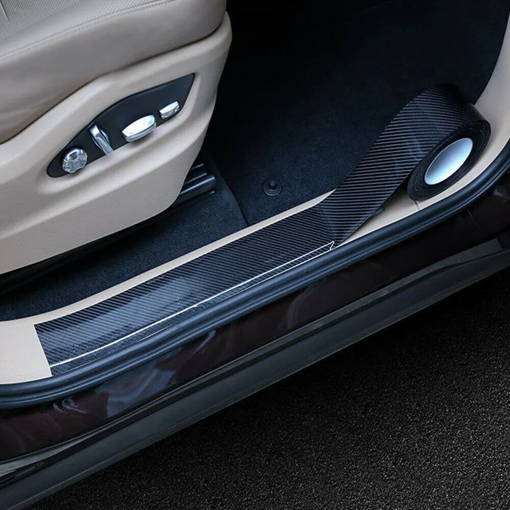 5*300cm 5D Car Sticker Carbon Fiber Rubber Door Sill Protector Edge Guard Strip Brand New Car Accessories High Quality And Durab
5*300cm 5D Car Sticker Carbon Fiber Rubber Door Sill Protector Edge Guard Strip Brand New Car Accessories High Quality And Durab