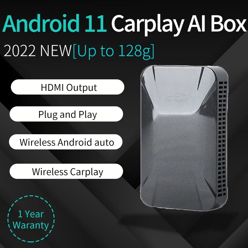 New Wireless CarPlay Ai Box Android 11 Apple CarPlay 4+128G Android Auto Car Multimedia Play Youtube Netfix For Benz Audi Nissan
New Wireless CarPlay Ai Box Android 11 Apple CarPlay 4+128G Android Auto Car Multimedia Play Youtube Netfix For Benz Audi Nissan