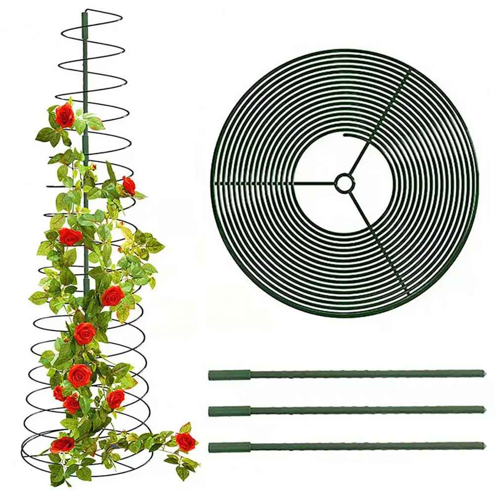 Iron Plant Support Durable Metal Spiral Plant Trellis Stable Support for Indoor/outdoor Gardens Versatile Climbing for Vines
Iron Plant Support Durable Metal Spiral Plant Trellis Stable Support for Indoor/outdoor Gardens Versatile Climbing for Vines