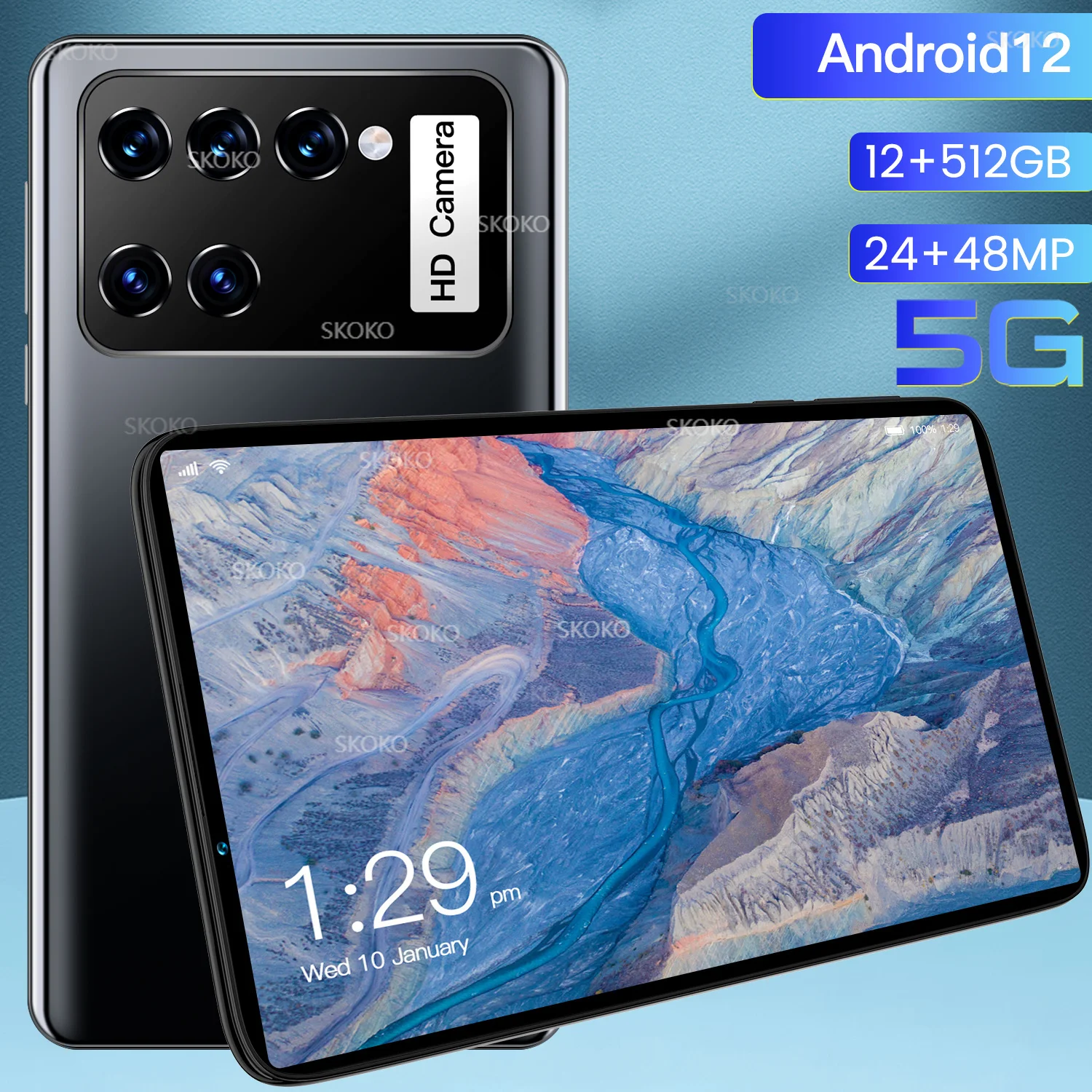 Tablet M12 Pad 5G 12GB RAM 512GB ROM 48MP Android 12 WPS Office 8 Inch Deca Core Dual Sim GPS Send Keyboard Google Play Tablette
Tablet M12 Pad 5G 12GB RAM 512GB ROM 48MP Android 12 WPS Office 8 Inch Deca Core Dual Sim GPS Send Keyboard Google Play Tablette