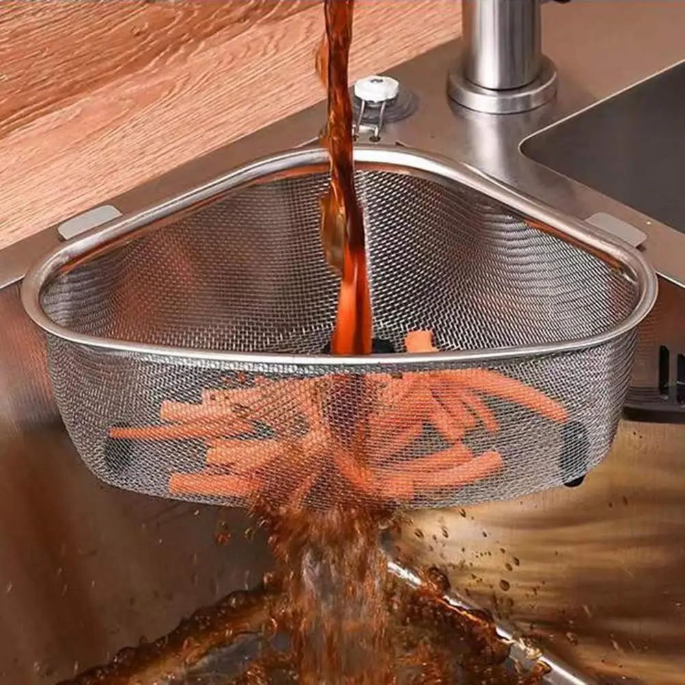 Drain Basket Useful Simple Installation Wide Application Stainless Steel Sink Drain Basket for Dining Room
Drain Basket Useful Simple Installation Wide Application Stainless Steel Sink Drain Basket for Dining Room