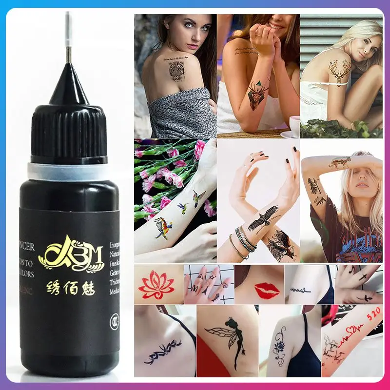 6 Colors 10ml Lasting Juice Tattoo Cream Safe Waterproof DIY Tattoo Gel Tool long lasting natural effect Easy to operate TSLM2
6 Colors 10ml Lasting Juice Tattoo Cream Safe Waterproof DIY Tattoo Gel Tool long lasting natural effect Easy to operate TSLM2
