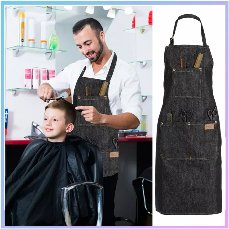 NEW2023 Adjustable Salon Hair Cutting Hairdresser Barber Denim Haircutting Apron Cloth For Woman Men Baking Restaurant Kitchen C
NEW2023 Adjustable Salon Hair Cutting Hairdresser Barber Denim Haircutting Apron Cloth For Woman Men Baking Restaurant Kitchen C