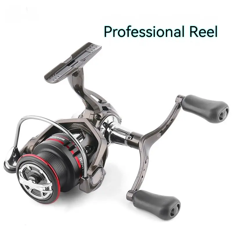 PROBEROS Spinning Fishing Reels 4+1 Ball Bearings Metal Spool Gear Ratio 5.2:1 Carp Fishing Tackle Spinning 2 Handle for Fishing
PROBEROS Spinning Fishing Reels 4+1 Ball Bearings Metal Spool Gear Ratio 5.2:1 Carp Fishing Tackle Spinning 2 Handle for Fishing