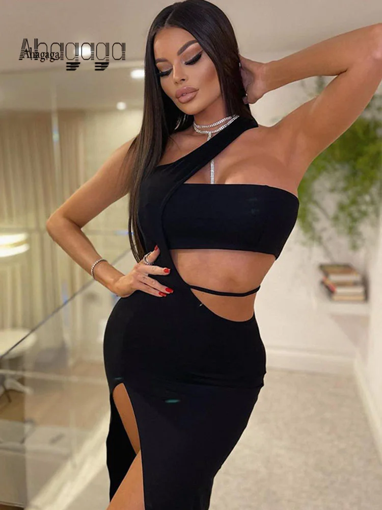 AHAgaga Sexy Cut Out Dress Women Backless One Shoulder Solid Elegant Holiday Skinny Dresses Women Casual Ladies Vestido Summer
AHAgaga Sexy Cut Out Dress Women Backless One Shoulder Solid Elegant Holiday Skinny Dresses Women Casual Ladies Vestido Summer
