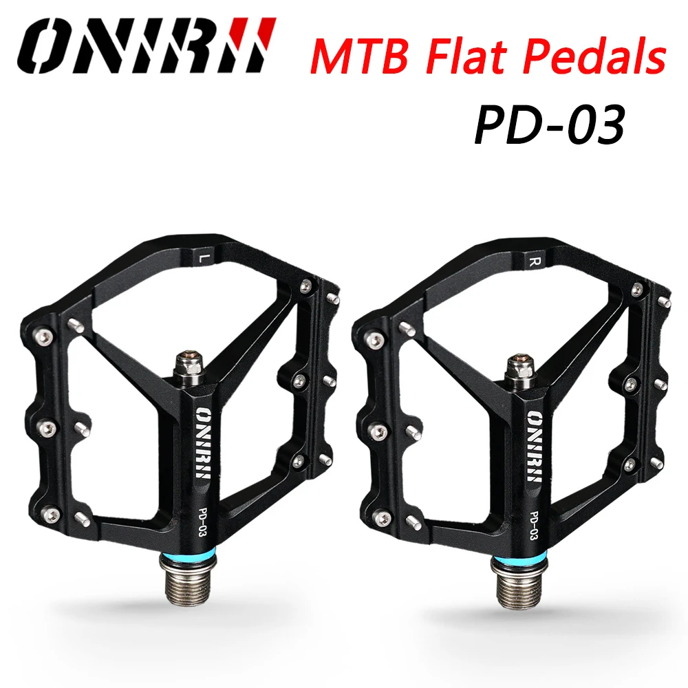ONIRII Bicycle Pedals With Anti-slip Nails Aluminum Bearing Ultralight Waterproof Pedal for MTB Flat Pedal Mountain/Road Bike
ONIRII Bicycle Pedals With Anti-slip Nails Aluminum Bearing Ultralight Waterproof Pedal for MTB Flat Pedal Mountain/Road Bike