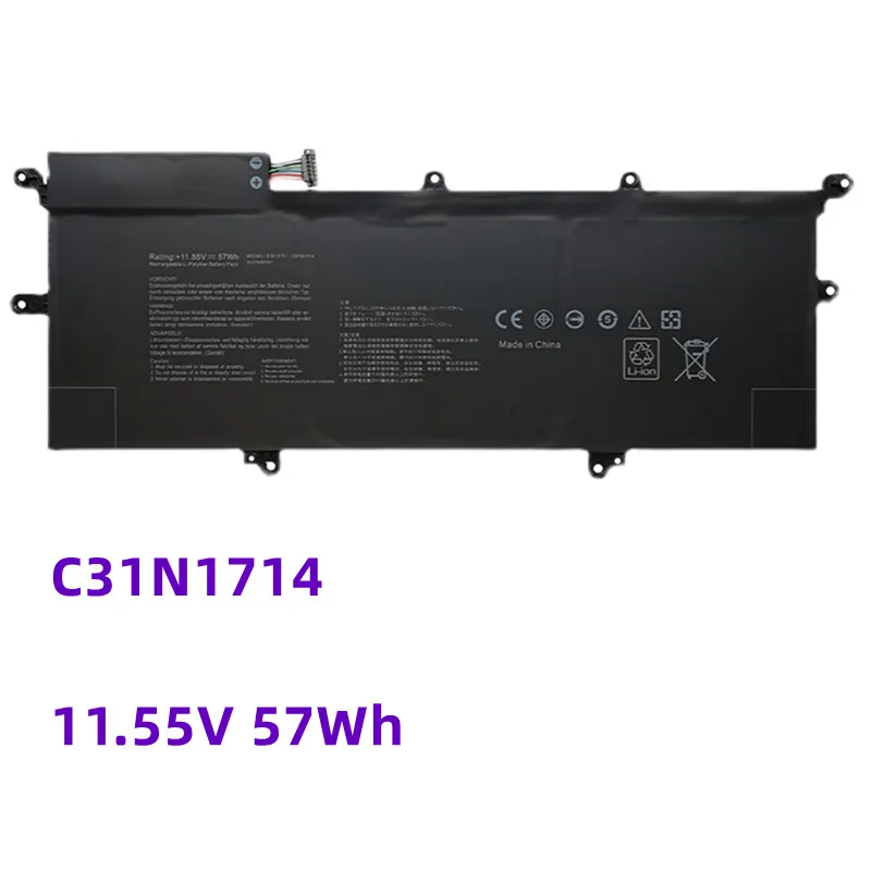 

New 57Wh C31N1714 Battery for ASUS ZenBook Flip 14 UX461UA UX461UN UX461FA UX461FN 2-in-1 UX461UA-E1072T E1022T E1091T C31PQCH