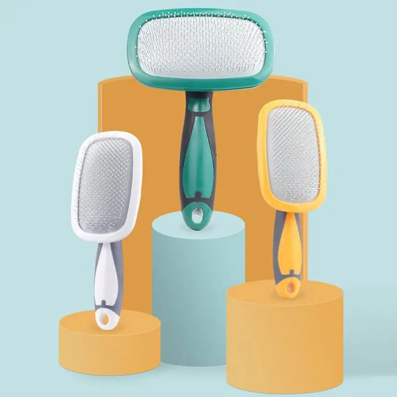 Dog Hair Remover Combs Pet Cat Hair Shedding Brush Puppy Dog Grooming Comb Hair Self Cleaning Slicker Brush for Cats Dogs
Dog Hair Remover Combs Pet Cat Hair Shedding Brush Puppy Dog Grooming Comb Hair Self Cleaning Slicker Brush for Cats Dogs