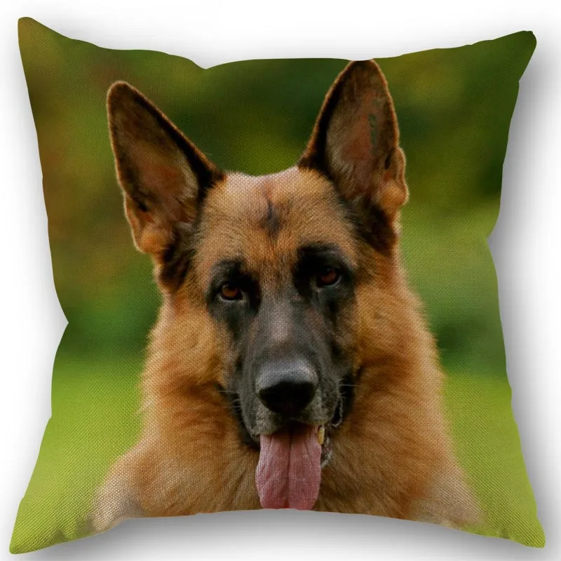New Custom Dog German Shepherd Pillowcase Cotton Square Zipper Pillowcase Polyester Two Side Printing Pillowcase 45X45CM
New Custom Dog German Shepherd Pillowcase Cotton Square Zipper Pillowcase Polyester Two Side Printing Pillowcase 45X45CM