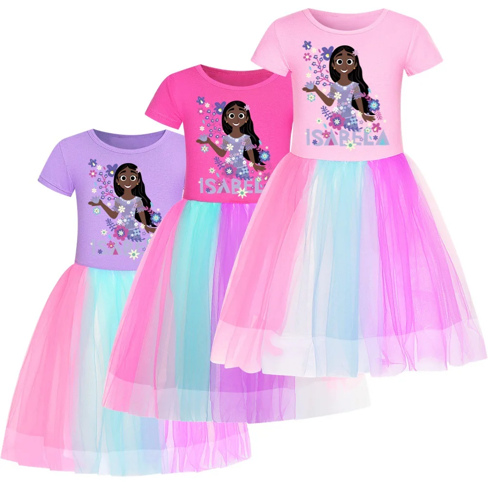 Encanto Madrigal Cosplay Costume Girls Dress Fancy Dresses Carnival Halloween Princess Dress Toddler Baby T-shirt Clothing 4-12Y
Encanto Madrigal Cosplay Costume Girls Dress Fancy Dresses Carnival Halloween Princess Dress Toddler Baby T-shirt Clothing 4-12Y