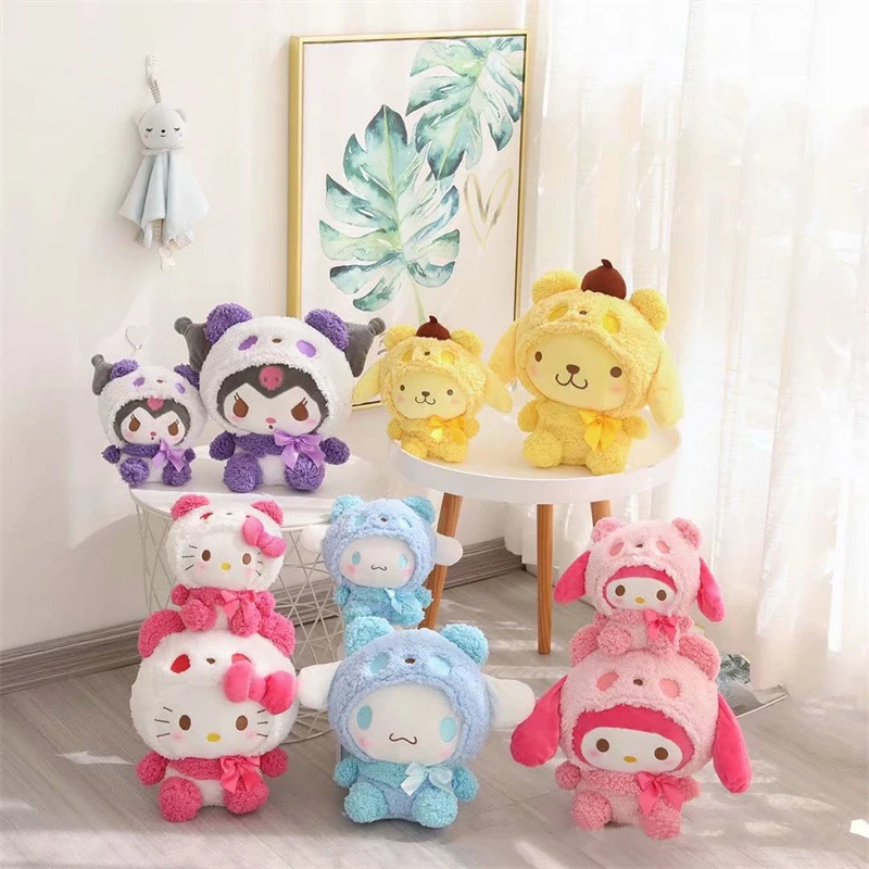 Kawaii Sanrio Plush Toys Hello Kitty Anime Dolls Cartoon Cinnamoroll My Melody Pillow Cat Kuromi Soft Stuffed Gift for Children
Kawaii Sanrio Plush Toys Hello Kitty Anime Dolls Cartoon Cinnamoroll My Melody Pillow Cat Kuromi Soft Stuffed Gift for Children